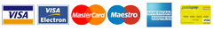 Carte di credito accettate